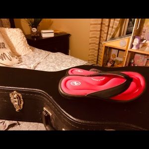 Pink Memory Foam Sandals